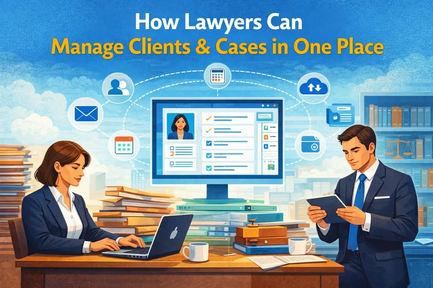 How Lawyers Can Manage Clients & Cases in One Place