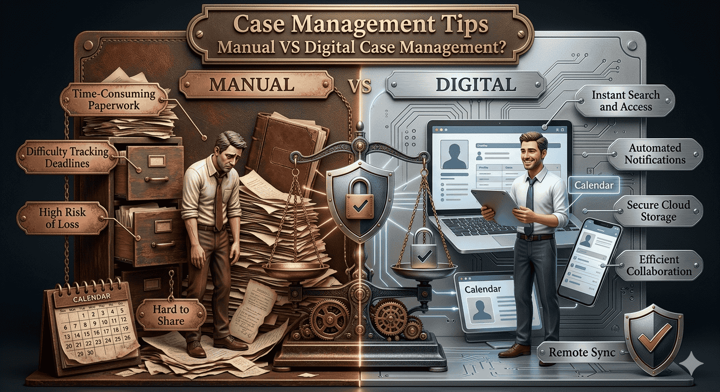 Manual VS Digital Case Management?