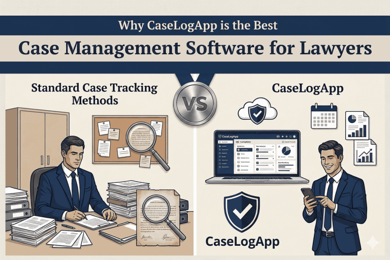Why CaseLogApp is the Best Case Management Software for Lawyers