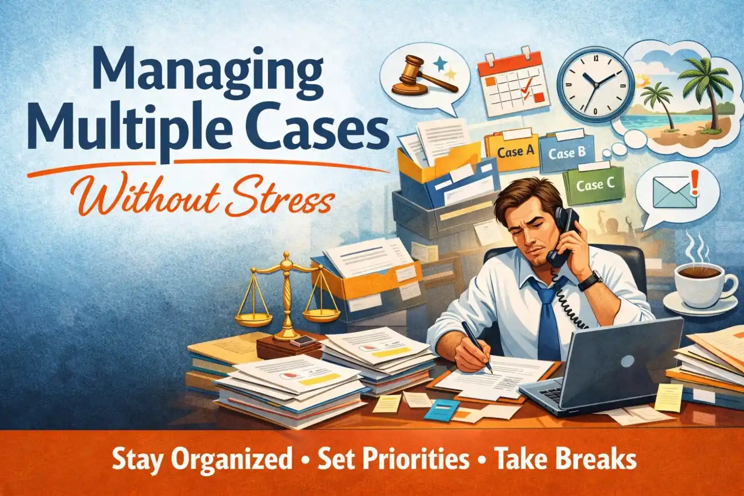 Managing Multiple Cases Without Stress