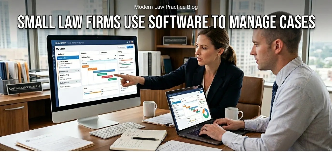 Small Law Firms Use Software to Manage Cases